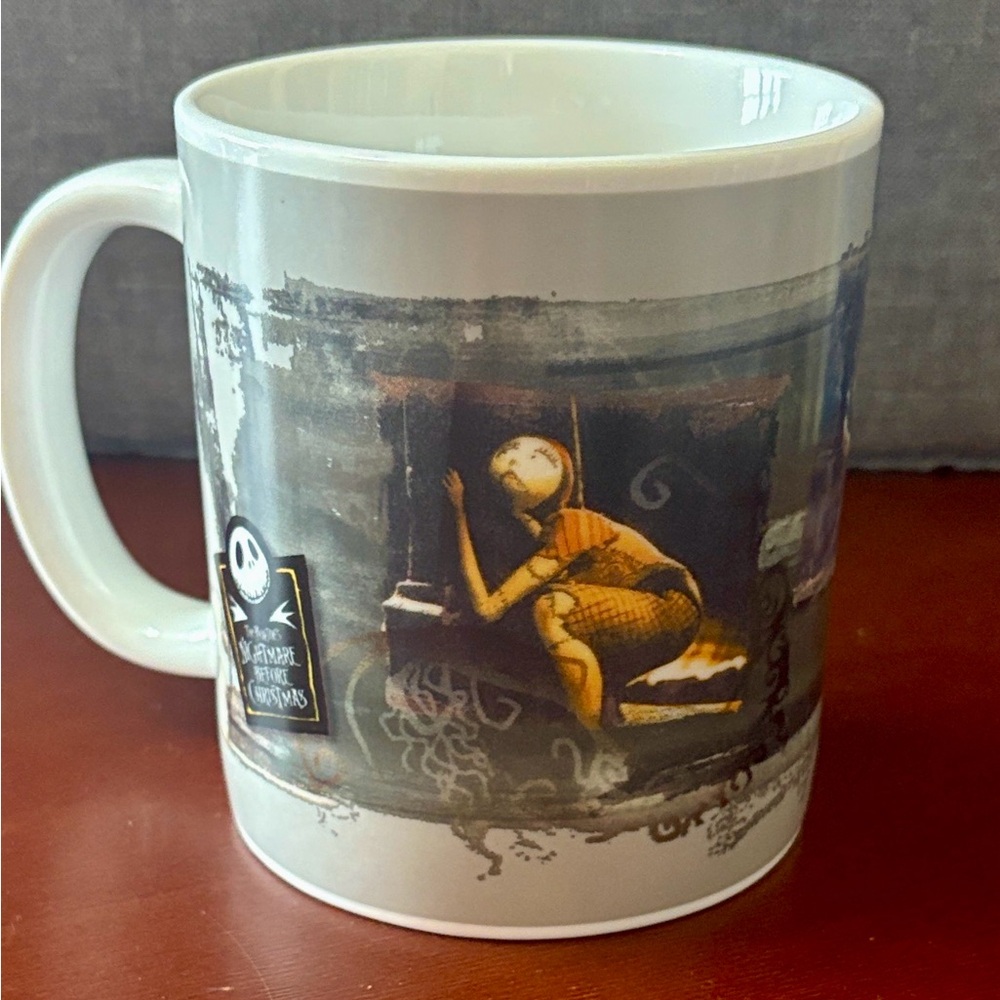 Nightmare Before Christmas White Coffee Mug